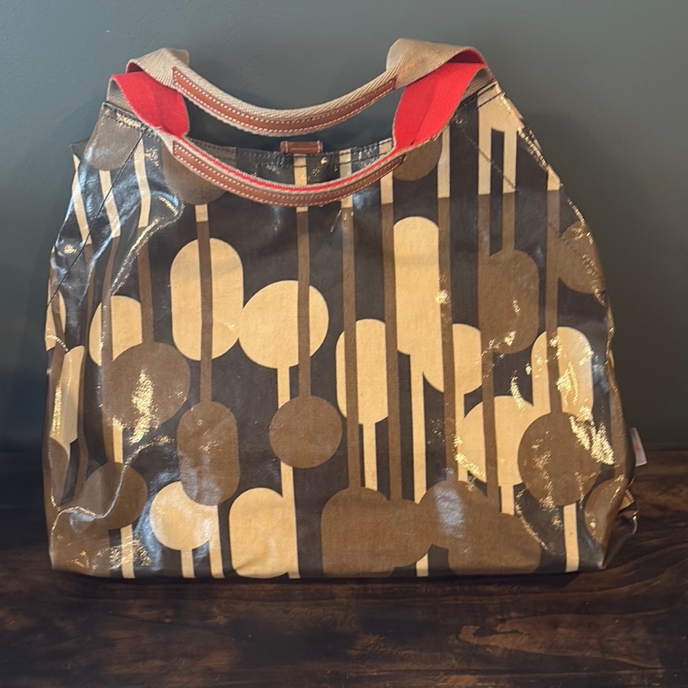 Stylish Brown and Tan Women's Bag